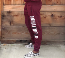 Load image into Gallery viewer, Influencer Unisex Joggers (Maroon)